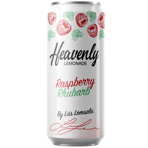 HEAVENLY RASPBERRY- RHUBARB LEMONADE