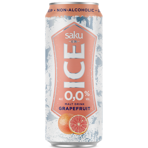 Saku on Ice 0,0% Grapefruit malt drink