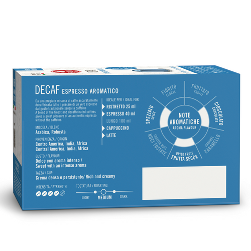 Saquella Espresso Decaf Nespresso* Compatible Capsules