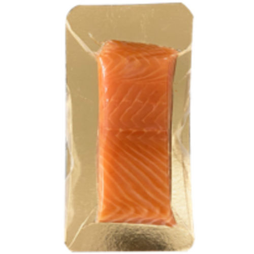 Smoked salmon pavé – skin off