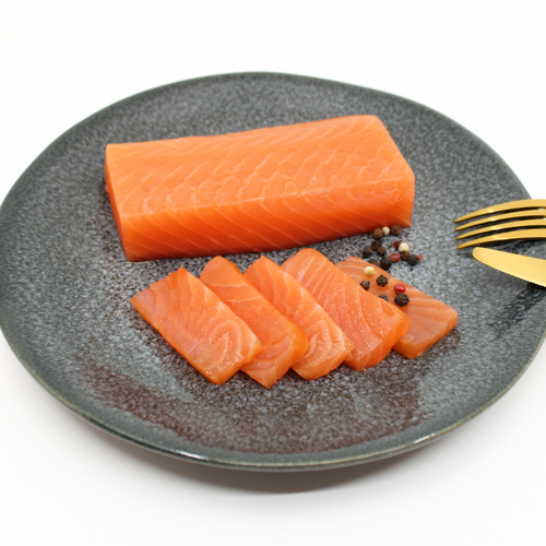 Smoked salmon heart