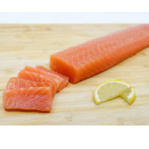 Smoked salmon heart
