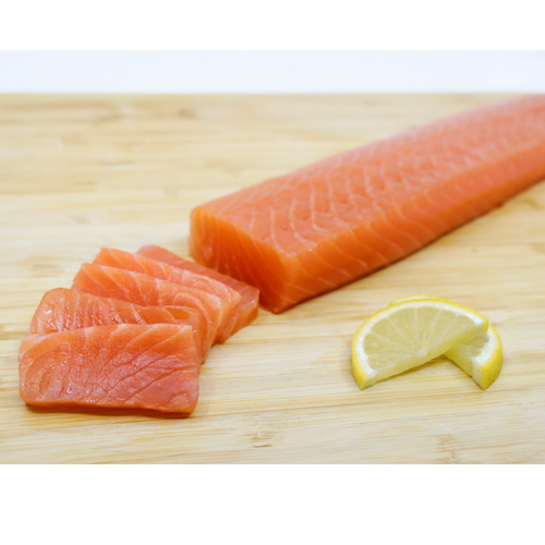 Smoked salmon heart