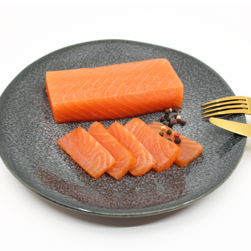 Smoked salmon heart