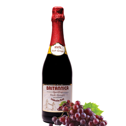 Britannica Red Grape Non-Alcoholic Celebration Drink