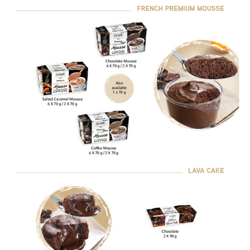 Le Gall Desserts range