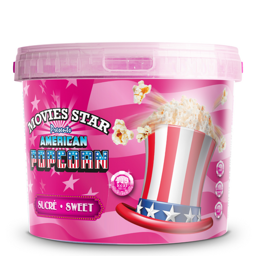 POPCORN BUCKETS  - MANY SIZES AND FLAVORS AVAILABLE