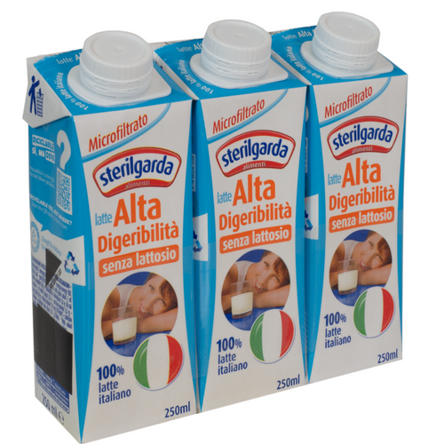 Lactose free microfiltrated milk 250mlx 3