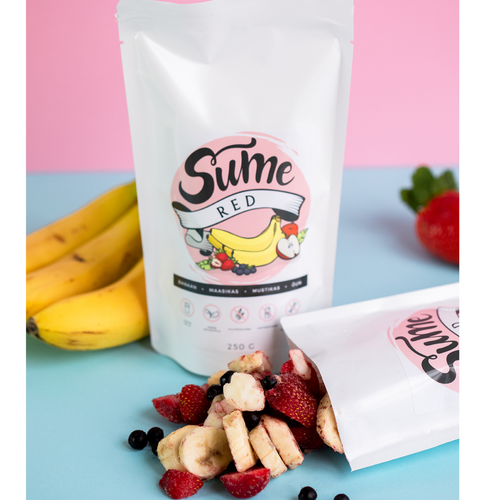 Frozen smoothie mix SUME Red, 250 grams