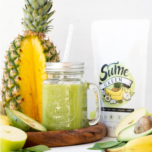Frozen smoothie mix SUME Green,  250 grams