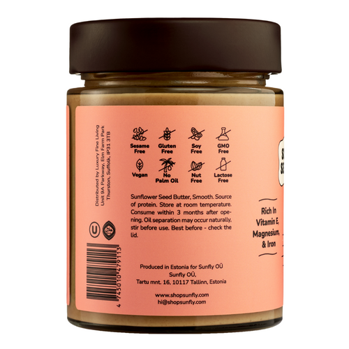 Sunflower Seed Butter: Smooth