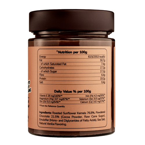 SUNFLY Sunflower Seed Butter, Cocoa 