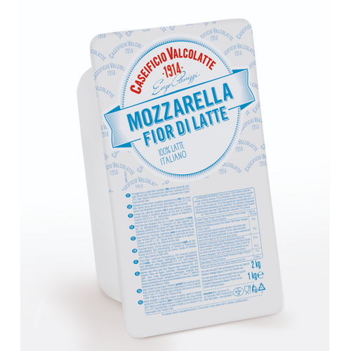 Frozen Fiordilatte Mozzarella 125g in 1 kg Tray