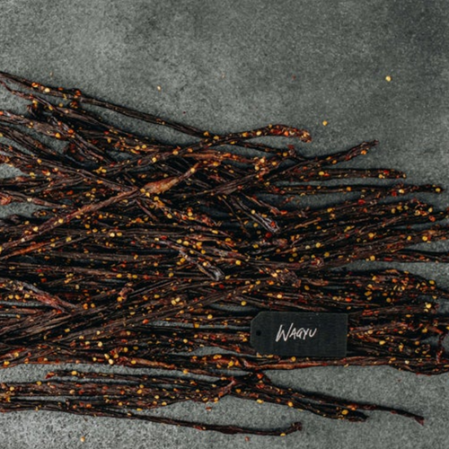 Wagyu Chilli Biltong Sticks (100g packet)