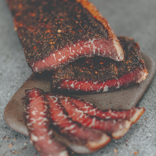 Angus Sliced Chilli Biltong (50g packet)