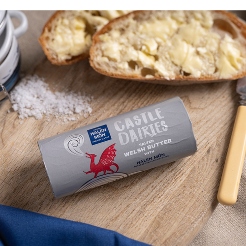 Castle Dairies Halen Mon Butter Roll 200g