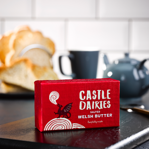 Castle Dairies Salted Block Butter 250g