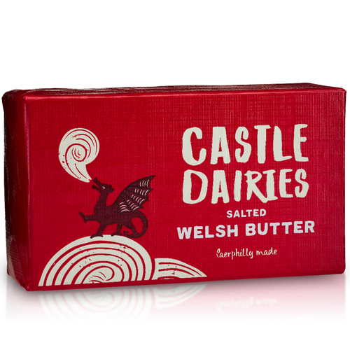 Castle Dairies Salted Block Butter 250g