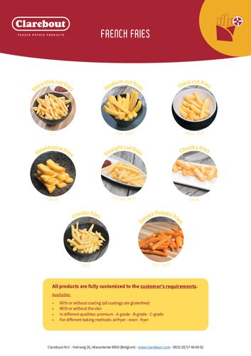 Brochure French Fries