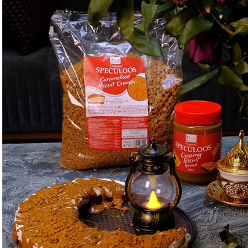 La Ricetta Speculoos Biscuit Crumbs 0-10mm, 1.1kg