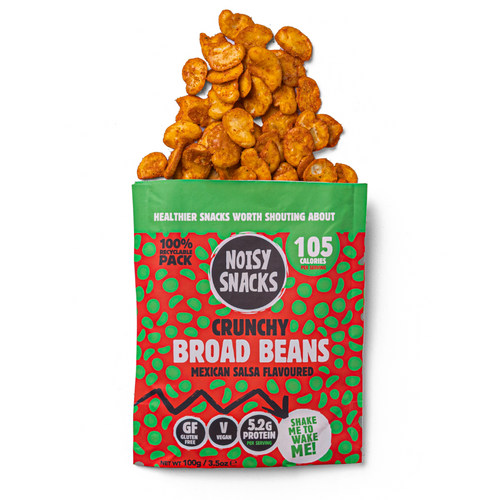 Noisy Snacks - Mexican Salsa Broad Beans 100g