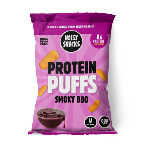 Noisy Snacks - High Protein BBQ Puffs