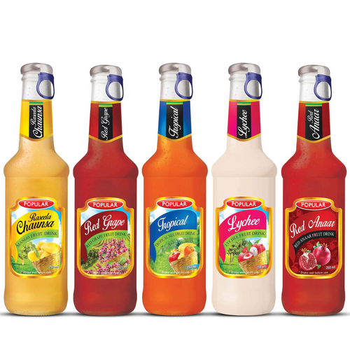 PFD NRGB GLASS BOTTLE 250ML
