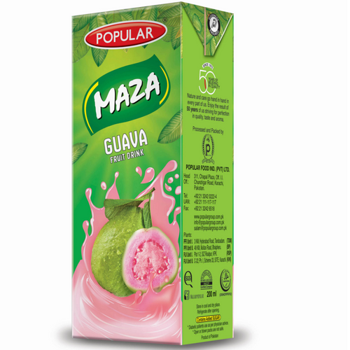 MAZA BRAND 200ML FRUIT DRINK