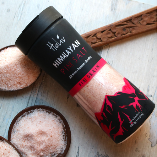 Himalayan Pink salt 500 gram shaker