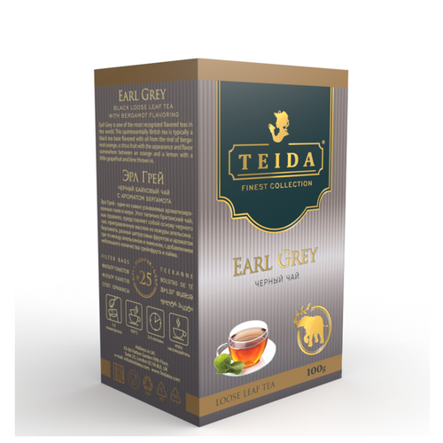 Black tea TEIDA™  Earl Grey 100 g