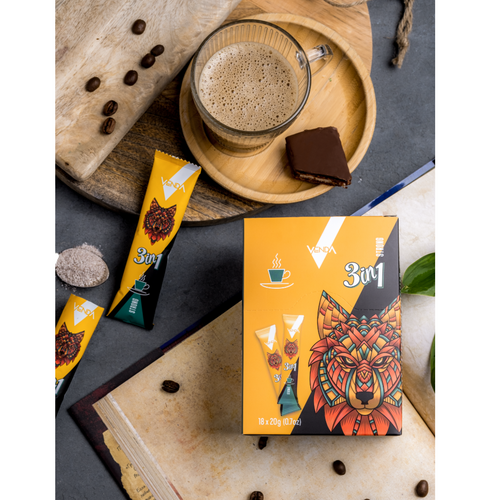Instant coffee 3in1 VENDA™ STRONG