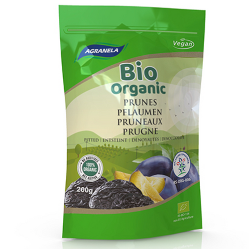 Bio Organic pitted prunes