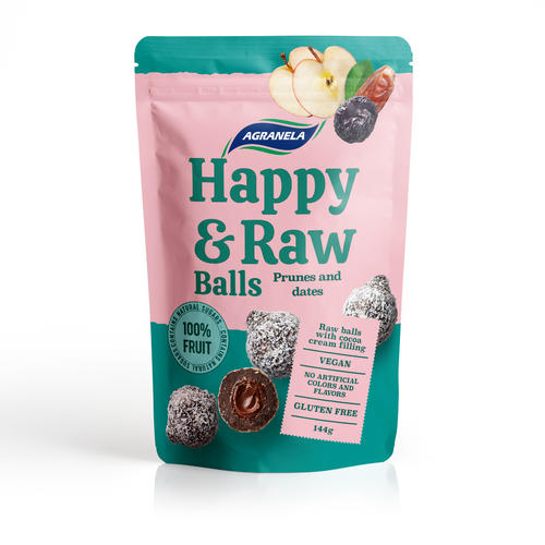 Happy Row Balls prunes and dates