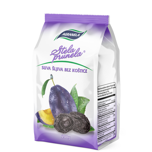 Pitted dried prunes