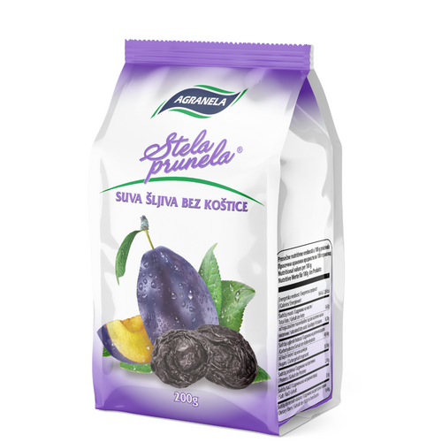 Pitted dried prunes