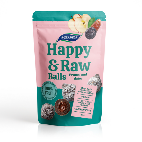 Happy Row Balls prunes and dates