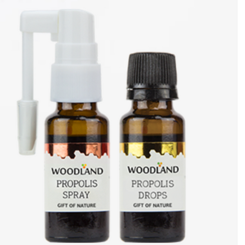 Propolis drops and spray