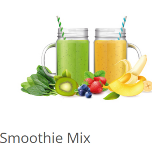 Smoothies mix frozen fruits