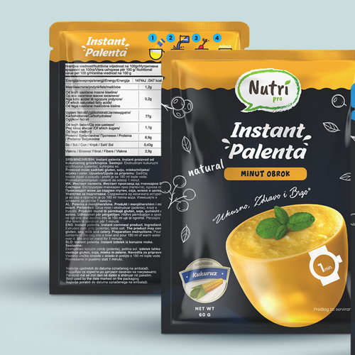 Instant palenta