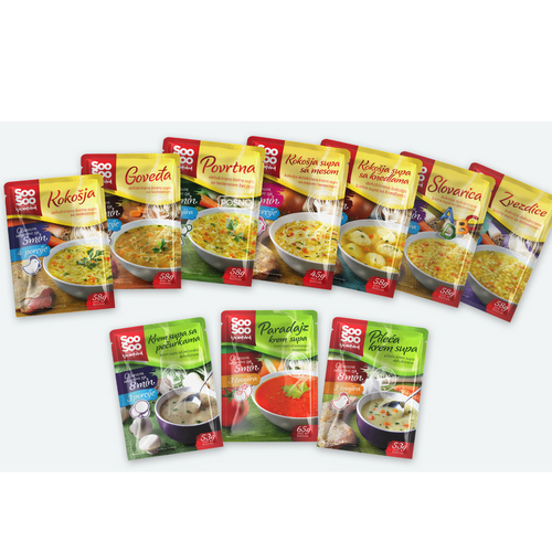 Instant soups
