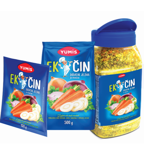 Food seasoning with vegetables