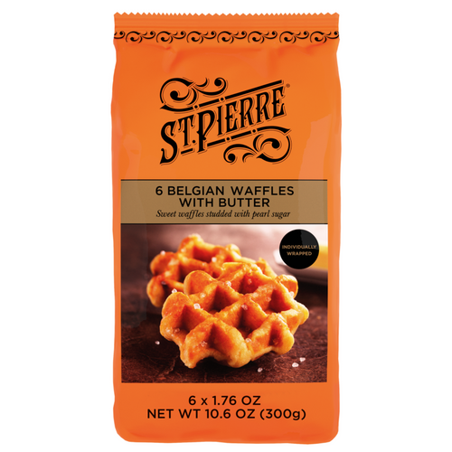 Belgian Waffles with Butter