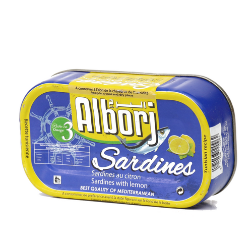 sardines au citron
