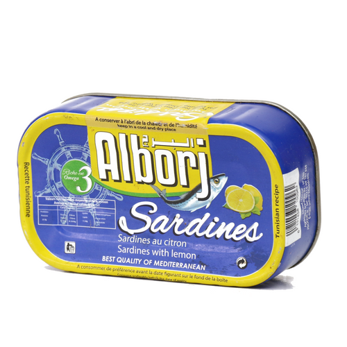 sardines au citron