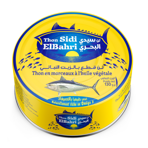 Tuna Sidi Elbahri 130g Vegetable Oil