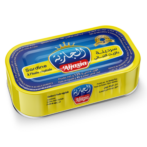 Sardines Aljazia 125g Vegetable Oil
