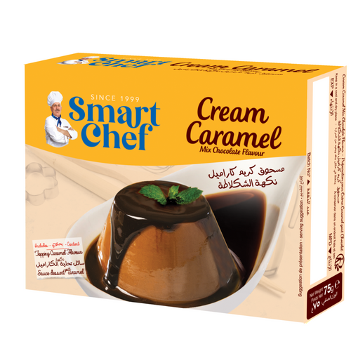Cream caramel mix