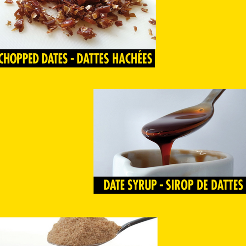 DERIVATIVES OF DATES (DATE PASTE, CHOPPED DATES, DATE POWDER) ORGANIC AND CONVENTIONAL