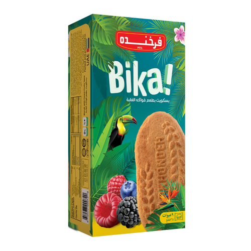 Bika Biscuit with Forest Fruits Taste