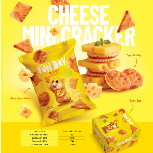 Fun of Day Mini Cracker Cheese 20g